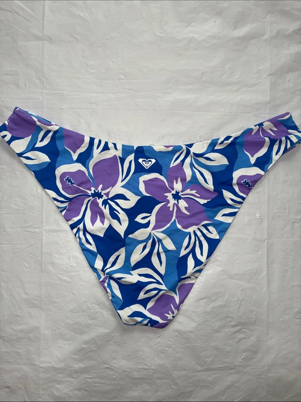 Roxy Blue & Purple Floral Bikini Set